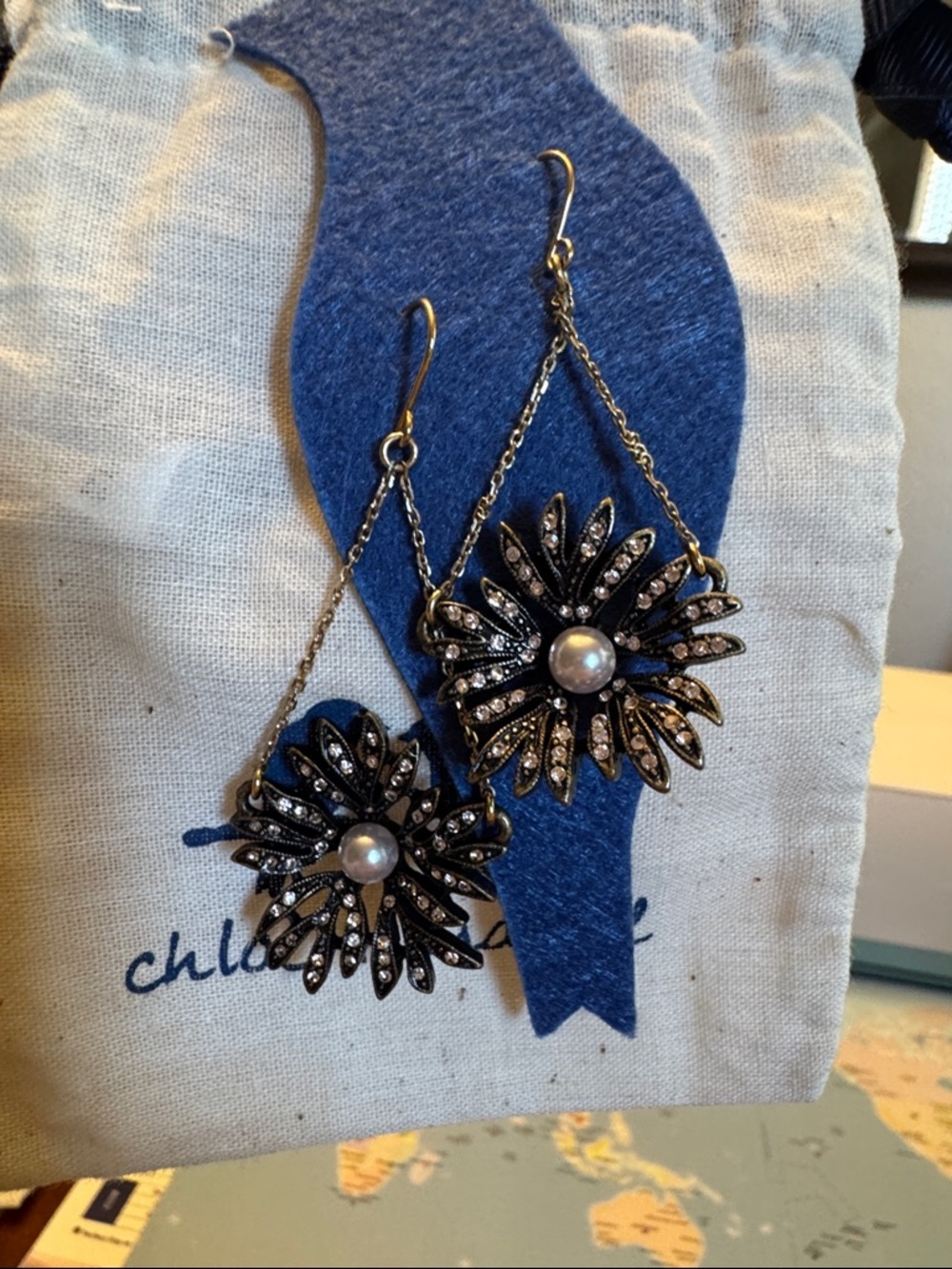 Chloe + Isabel Wildflower Drop earrings